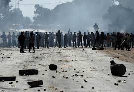 Rustenburg betogers eis nigeriese burgers moet trek