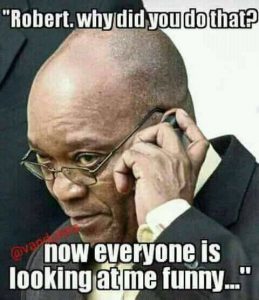 Bob is uiteindelik uit, Zuma kan volg