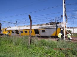 Nog ‘n trein ontspoor - Trein ry in SA raak nou gevaarlik!