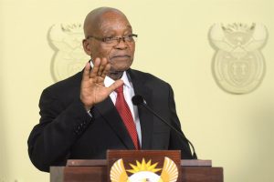 Hoof nuus: Zuma bedank uiteindelik!