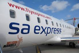 SA Express-vliegtuig wat se se enjin gaan staan in vlug, saai paniek onder passasiers