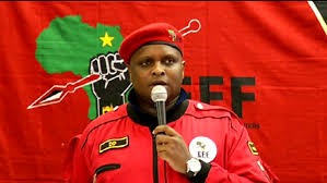 EFF se Shivambu jaag die wit waks uit sy witmonopoliekapitaal voertuig