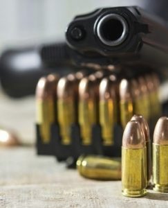 Polisie-pistool by doodgeskiete plaasaanvaller gevind