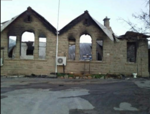 Brand vernietig geskiedkundige skool in Sutherland