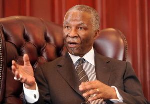 EFF slaan die kitaar en nie die ANC, sê oud president Thabo Mbeki oor grondbeleid