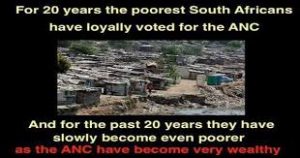 Na ANC-regime aan bewind gekom het in 1994 het Suid-Afrika totaal en al ’n korrupte staat geword, die stelling word daagliks bewys deur die geraamtes wat nou uitgegrawe word deur die Kommissie van Staatskaping
