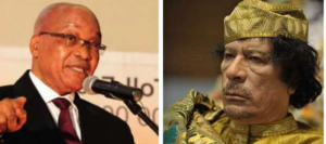 Libiese militêre owerhede beweer dat Muammar Gaddafi se vermiste miljoene versteek was by Nkandla?