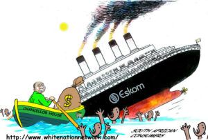 Gyselaar drama gaan voort – Eskom hou ANC-regime gevangene, bankrot SBE soek verdere R59 miljard om verder te verkwis