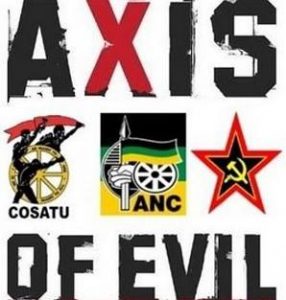 axis of evil anc cosatu SACP