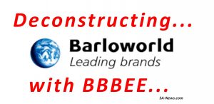 Barloworld-afleggings BBSEB-rassisties